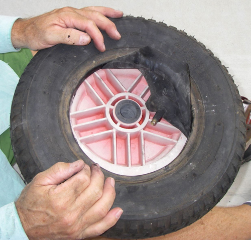 tube more out of tire